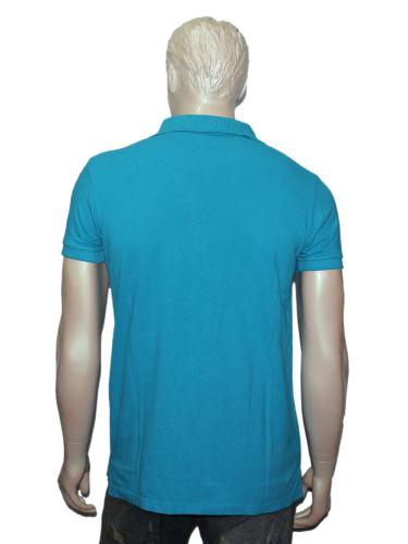 Collared Casual T-Shirt Light Blue