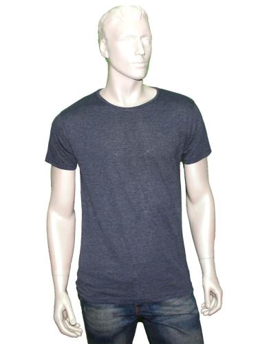 Factorie Grey Round Neck Casual T-Shirt