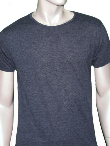 Factorie Grey Round Neck Casual T-Shirt