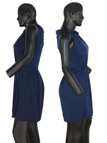 Party Cum Casual Wear Dress - Blue