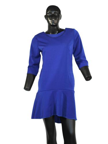 Party Cum Casual Wear Dress - Blue